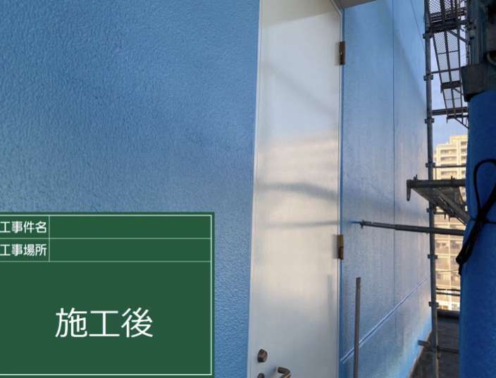 【企業様】東京都江東区　M介護施設　屋上防水及び６階塗装工事