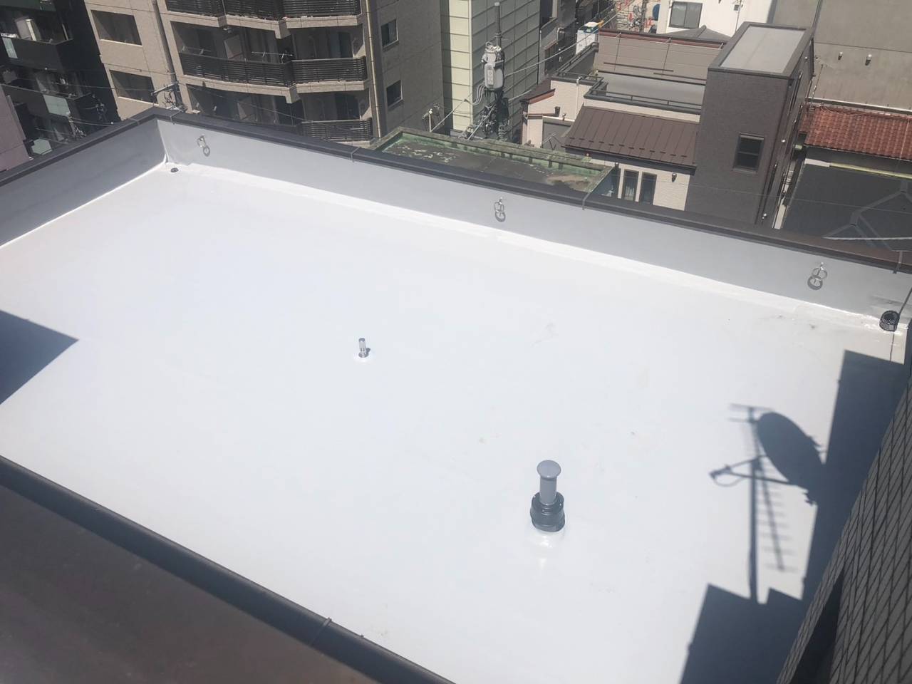 【個人オーナー様】東京都北区Ｋマンション　屋上防水工事