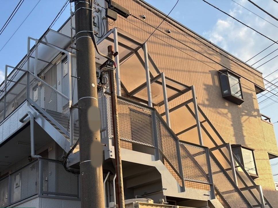 【個人オーナー様】千葉県船橋市Ｍビル　外部階段補修他工事