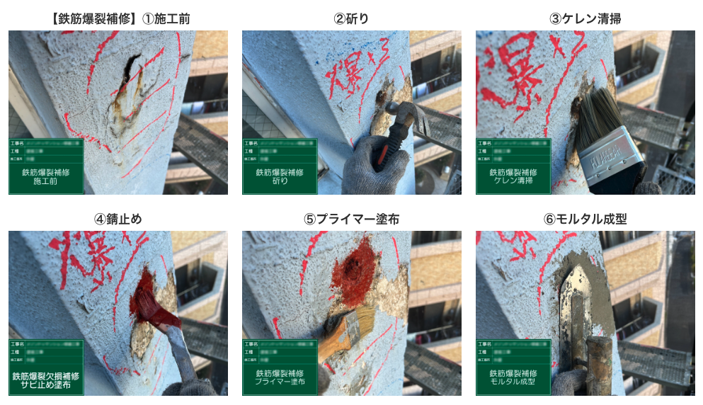 下地補修工事