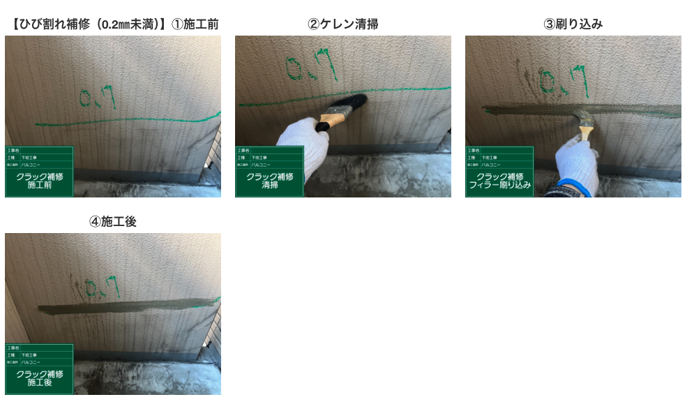 下地補修工事
