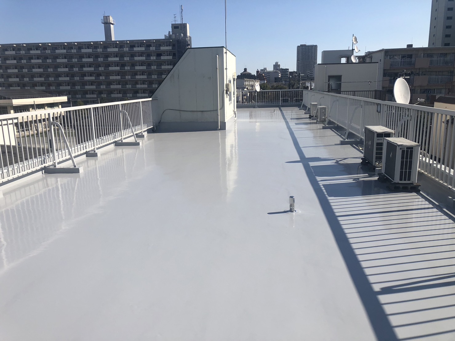 【個人オーナー様】東京都江東区Ｏマンション　防水・塗床工事