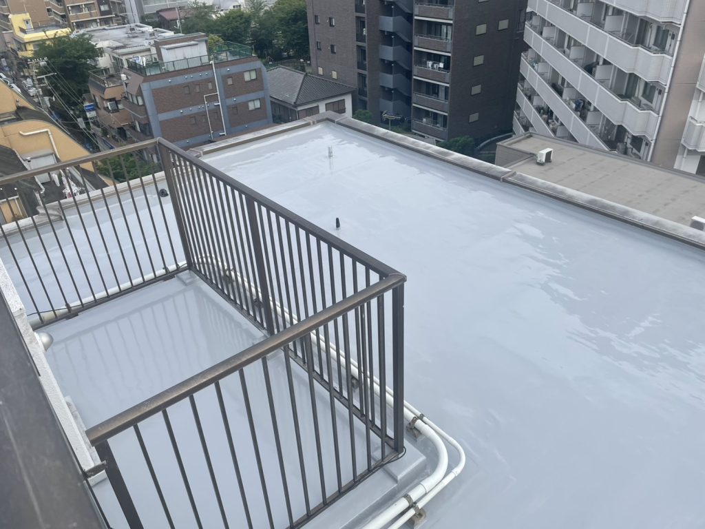 【企業様】東京都渋谷区Ｒビル　屋上防水工事