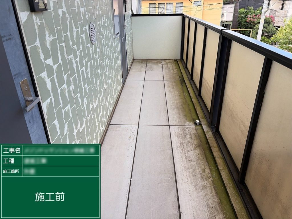 施工前_【個人オーナー様】東京都世田谷区アパート 防水工事+長尺シート工事|58万円