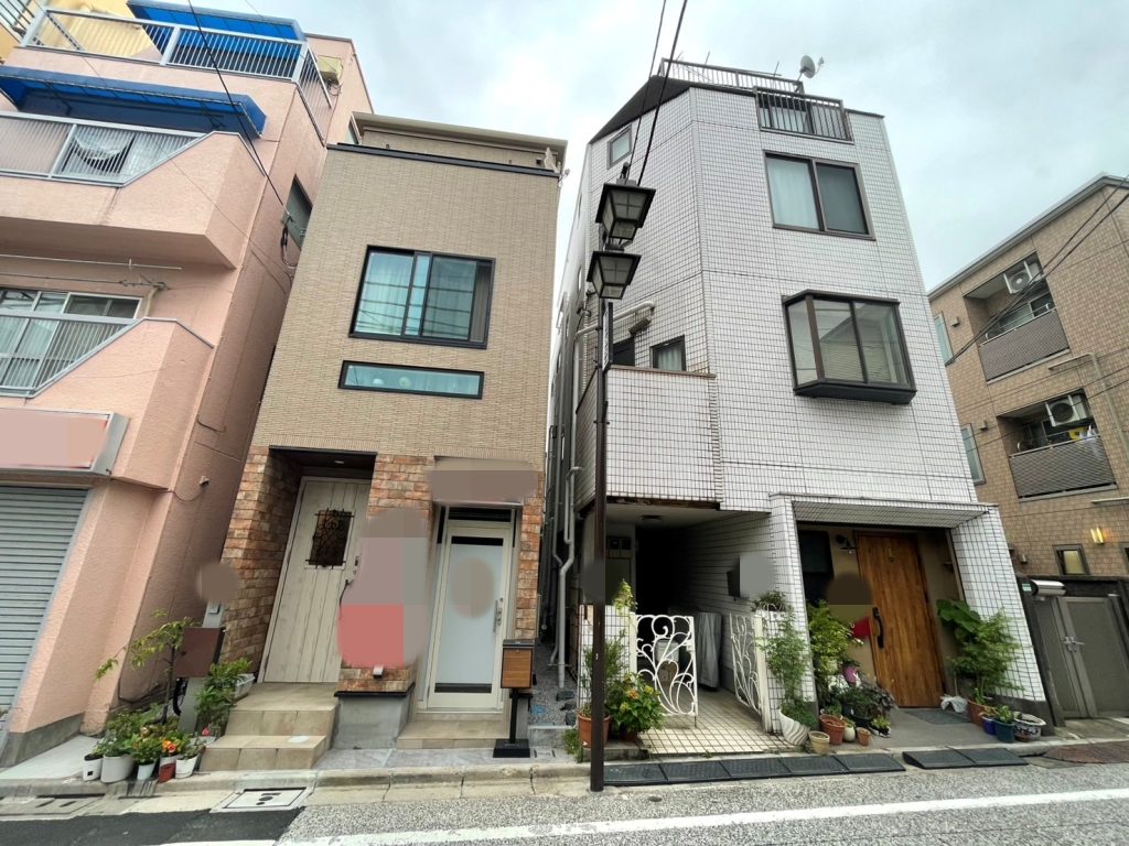 【個人オーナー様】東京都豊島区Ｔ様邸　北東面外壁塗装工事