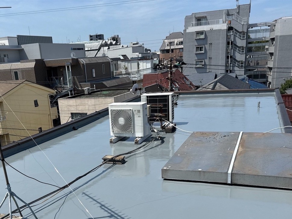 【企業様】東京都足立区ビル　屋上防水工事　費用公開