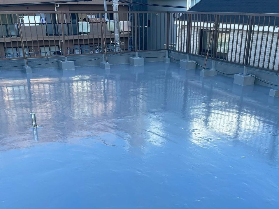 【個人様】神奈川県川崎市戸建て　屋上防水工事　費用公開