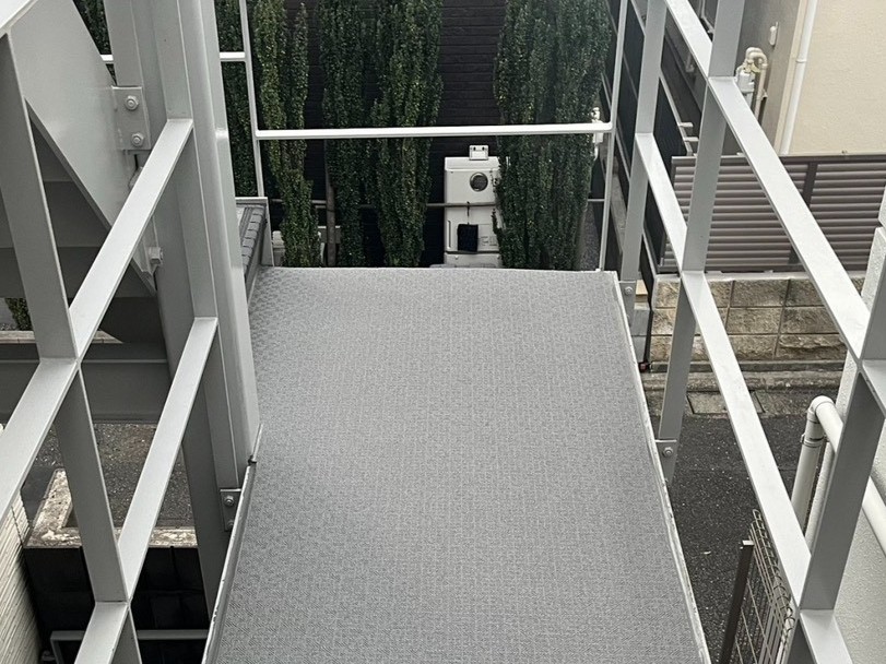 【企業様】東京都世田谷区マンション　鉄骨階段防水工事　費用公開