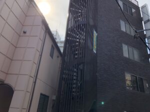 【企業様】東京都杉並区　鉄骨階段塗装・屋上防水工事