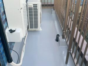 【企業様】東京都台東区戸建て　バルコニー防水工事　費用公開