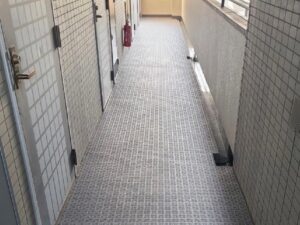 【企業様】東京都府中市　長尺シート工事