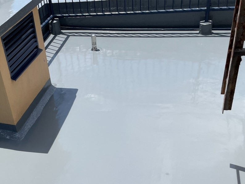 【個人オーナー様】東京都中野区　屋上防水・手摺り塗装工事