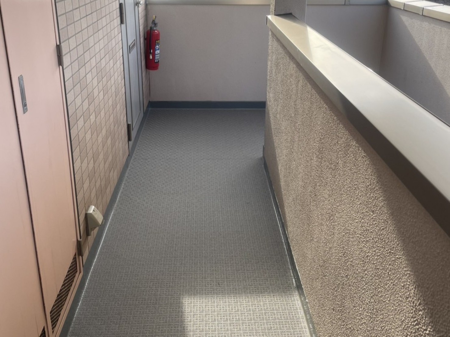 【企業様】千葉県千葉市マンション　鉄骨階段補修工事　費用公開