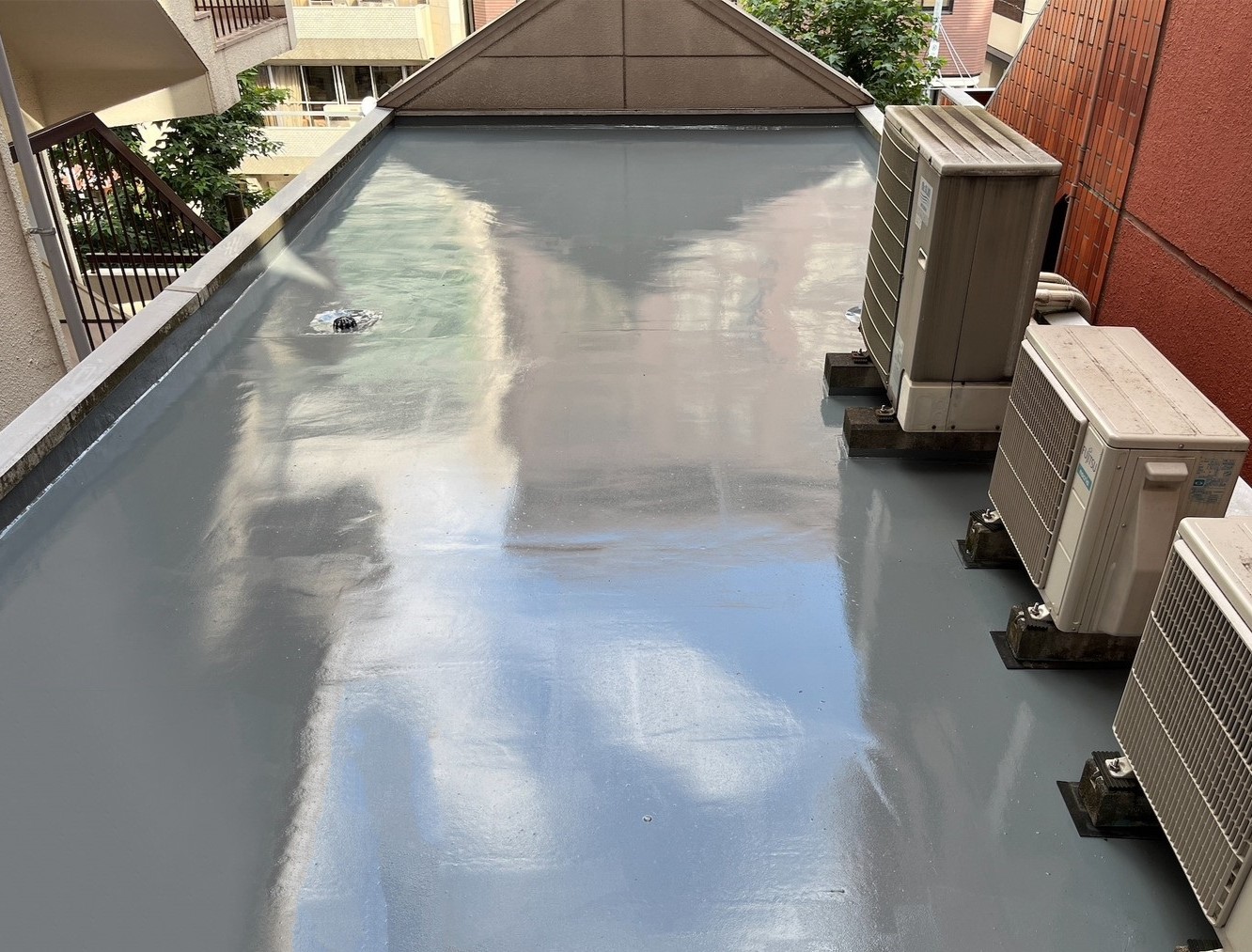 【企業様】東京都台東区Ｆビル　屋上防水工事