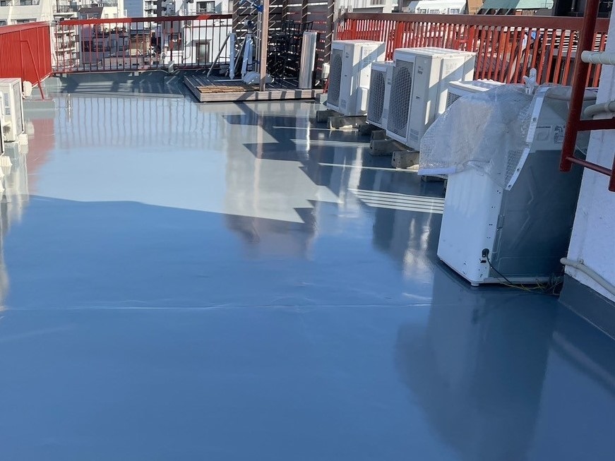 【企業様】東京都台東区Ａビル　屋上防水工事