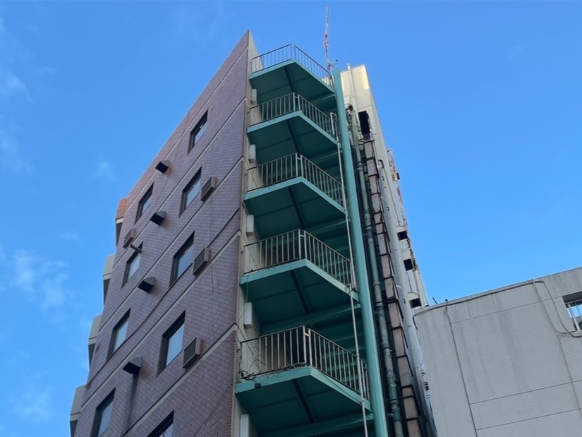 【企業様】東京都大田区Ｍビル　鉄骨階段修繕工事