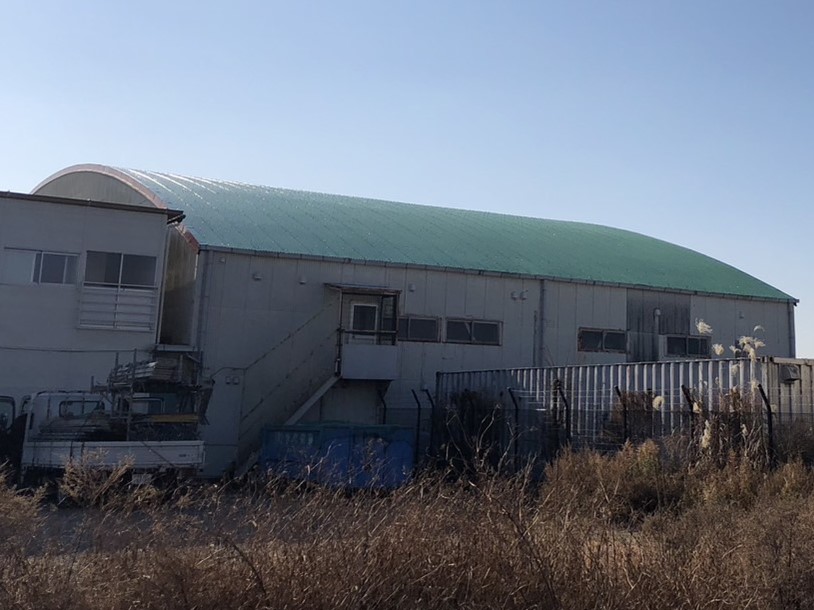 【企業様】東京都三鷹市Ｃ飛行場　格納庫屋根防水工事