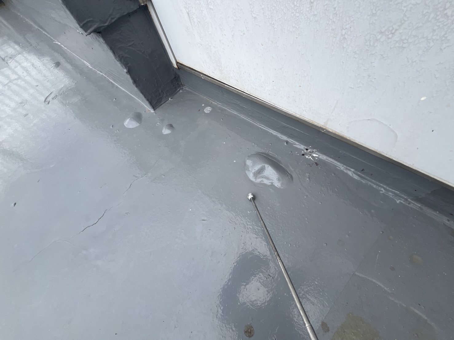 防水層の浮き