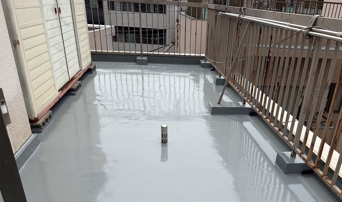 【個人様】東京都渋谷区Ｍ様邸　屋上防水工事　費用公開