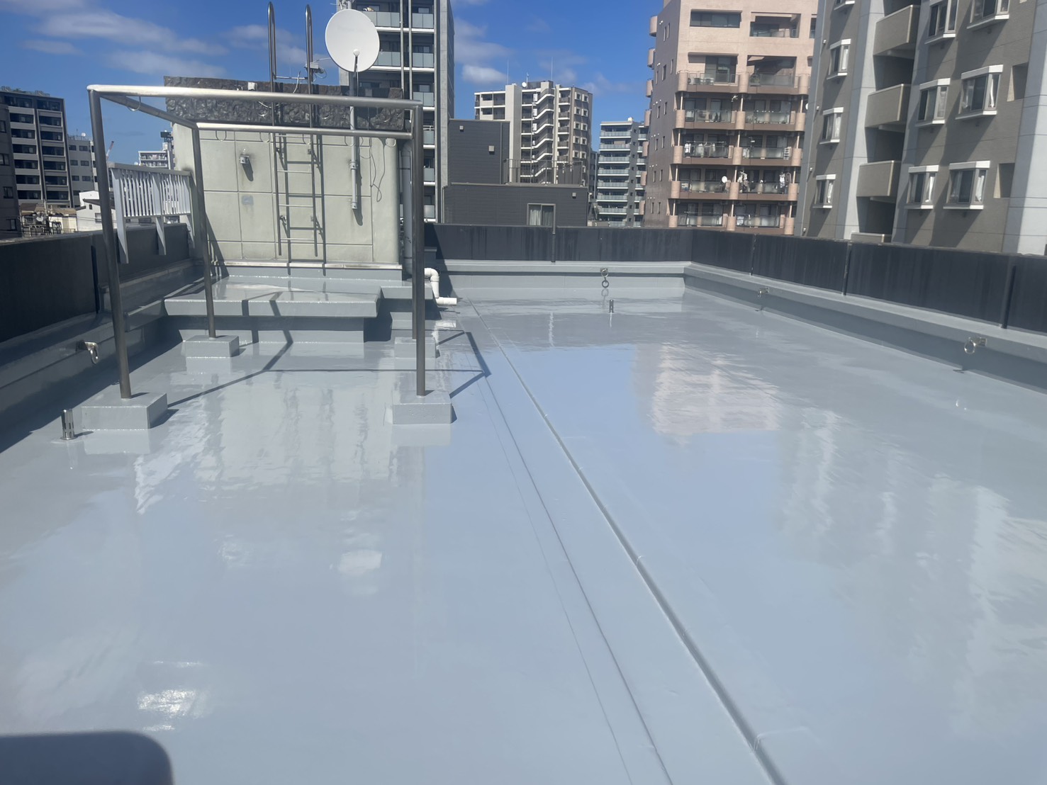【企業様】東京都台東区Ｔビル　屋上防水工事　費用公開