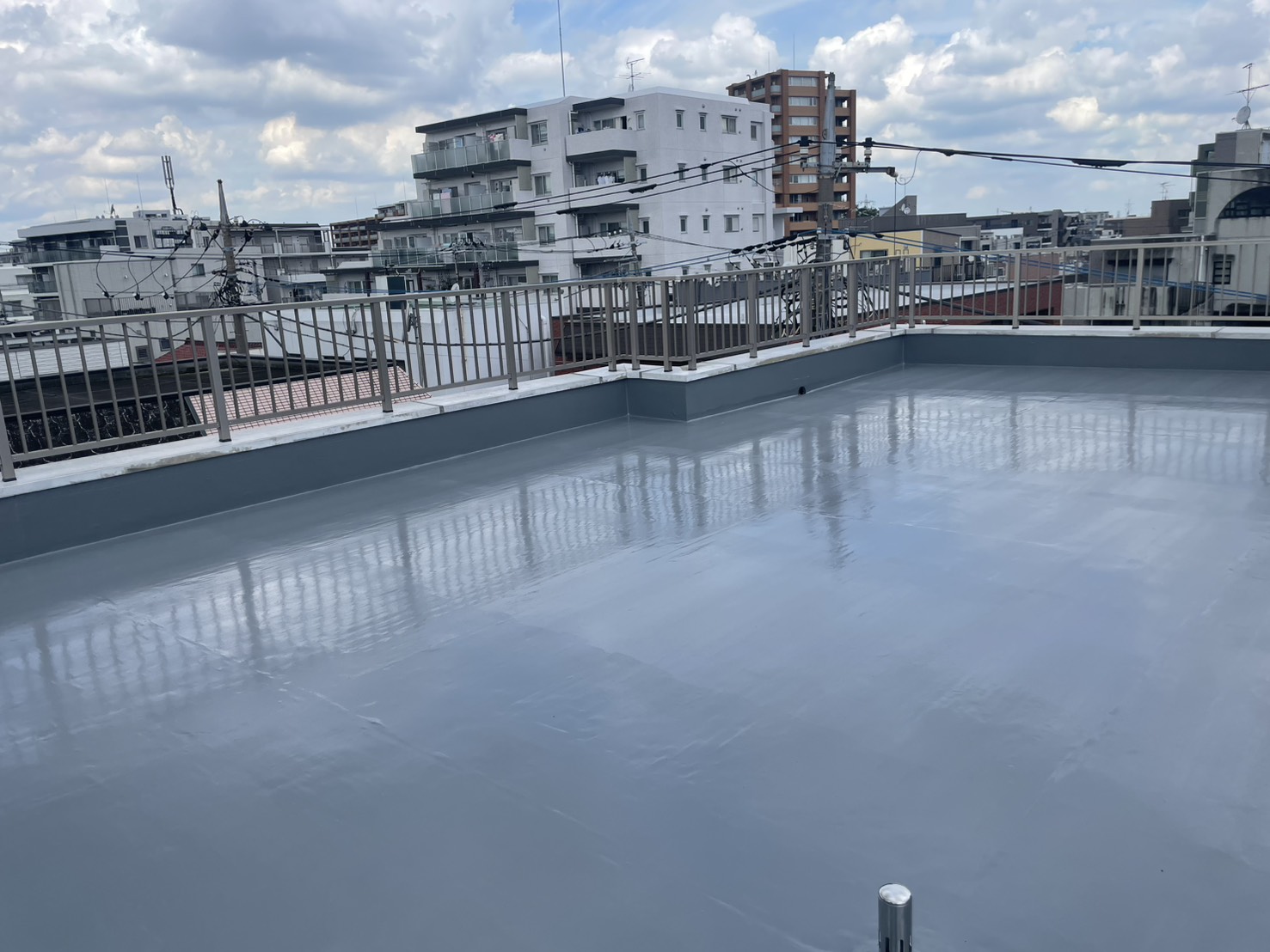 【企業様】東京都練馬区Ｎビル　屋上防水工事　費用公開
